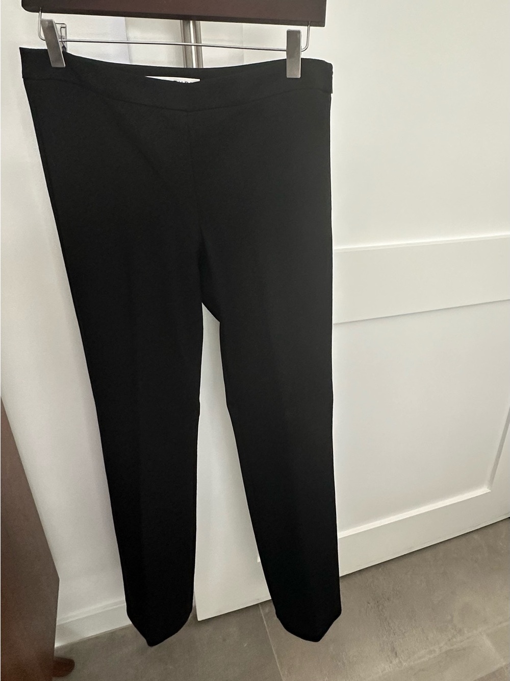 Trina Turk Women's Black Dress Pants with Side Zipper.